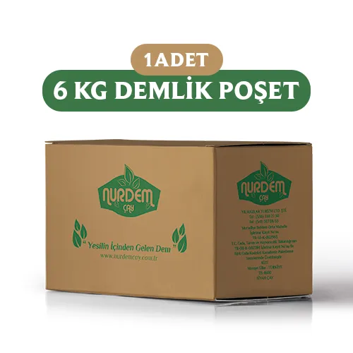 Nurdem Demlik Poşet Çay 6 KG
